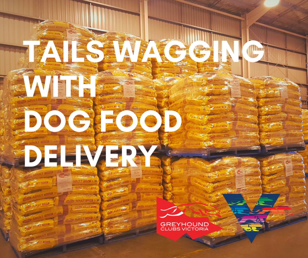 Tails wagging with dog food delivery